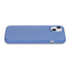 iCarer Litchi Premium Leather Case iPhone 14 Magnetic Leather Case with MagSafe light blue (WMI14220709-LB)