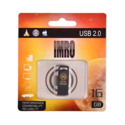 Imro pendrive 16GB USB 2.0 Black czarny