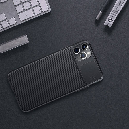 Nillkin CamShield Case etui pokrowiec osłona na aparat kamerę iPhone 11 Pro Max czarny