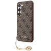 Guess 4G Charms Collection - Etui Samsung Galaxy S23 (brązowy)