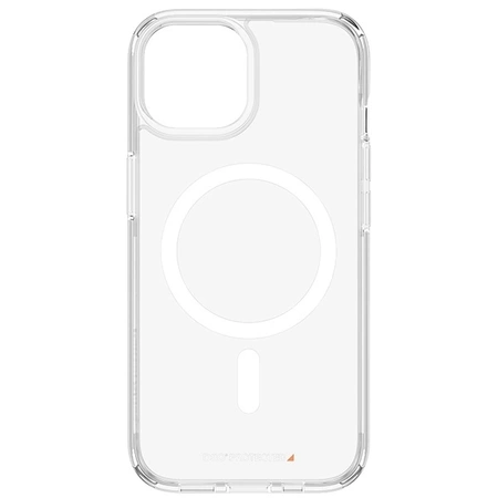 PanzerGlass HardCase with MagSafe with D3O and Military Grade Certification for iPhone 15/14/13 - Transparent