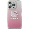 Hello Kitty IML Gradient Electrop Kitty Head case for iPhone 15 Pro - pink