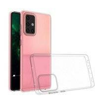 Żelowy pokrowiec etui Ultra Clear 0.5mm Samsung Galaxy A72 przezroczysty