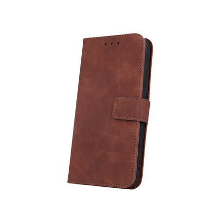 Etui Smart Velvet do Xiaomi Redmi 13C 4G / 13C 5G brązowe