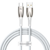 Kabel USB do USB-C Baseus Glimmer, 100W, 1m (biały)