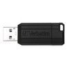 Verbatim Pendrive 8GB USB-A 2.0 PinStripe czarny/black 49062