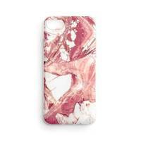 Wozinsky Marble żelowe etui pokrowiec marmur Samsung Galaxy A73 różowy