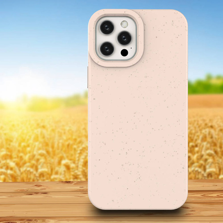 Eco Case etui do iPhone 12 Pro Max silikonowy pokrowiec obudowa do telefonu różowy