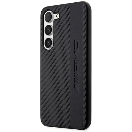 AMG AMHCS23SBLSCA S23 S911 czarny/black hardcase Carbon Stripe&Embossed