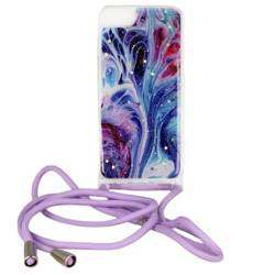 Etui IPHONE 11 PRO MAX Rope Sznurek Glitter Case niebieskie