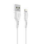 Borofone Kabel BX51 Triumph - USB na Lightning - 2,4A 1 metr biały