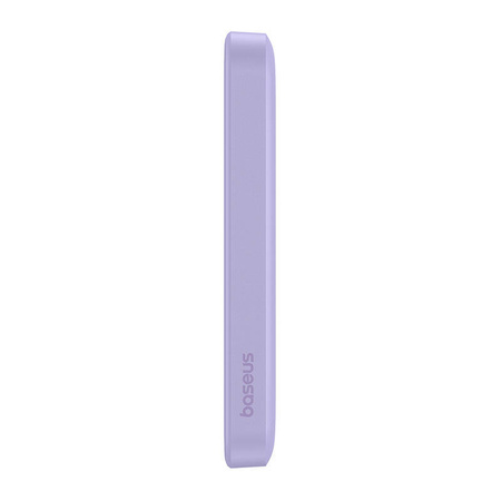 Magnetyczny mini powerbank Baseus 5000mAh 20W (fioletowy)