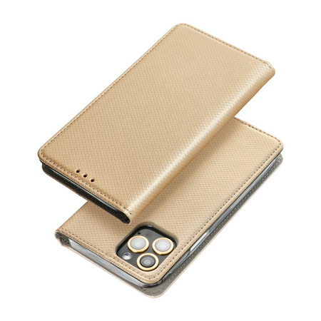 Etui XIAOMI REDMI NOTE 12S Portfel z Klapką Flip Magnet złote