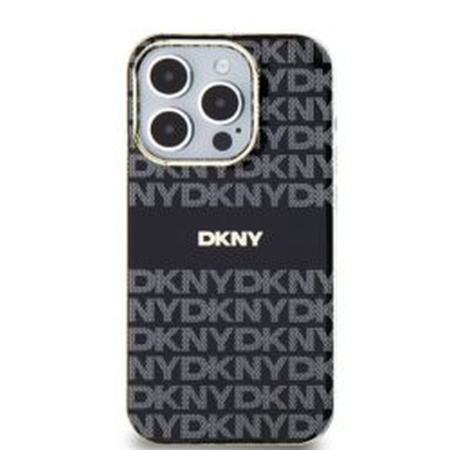 DKNY DKHMP14LHRHSEK iPhone 14 Pro 6.1" czarny/black hardcase IML Mono & Stripe MagSafe