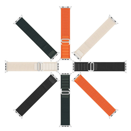 Sport Buckle Strap for Apple Watch Ultra 8/7/6/SE/5/4/3/2/1 (42, 44, 45, 49mm) Dux Ducis Strap GS Version - Green