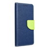 Kabura FANCY Book do SAMSUNG S25 Ultra granatowo limonkowy