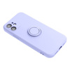 Futerał SILICONE RING do SAMSUNG Galaxy S20 FE / S20 FE 5G fioletowy