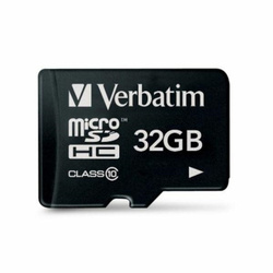 Verbatim Karta microSDHC 32GB V10 czarny/black 44013