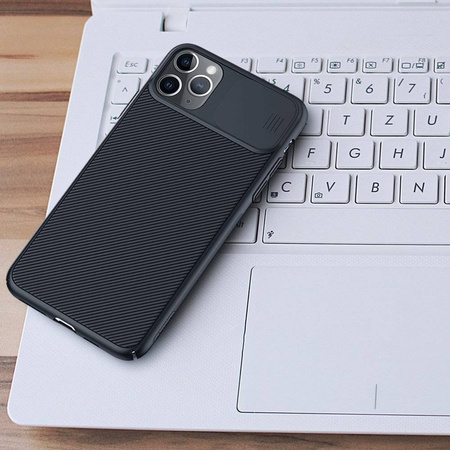 Nillkin CamShield Case etui pokrowiec osłona na aparat kamerę iPhone 11 Pro Max czarny