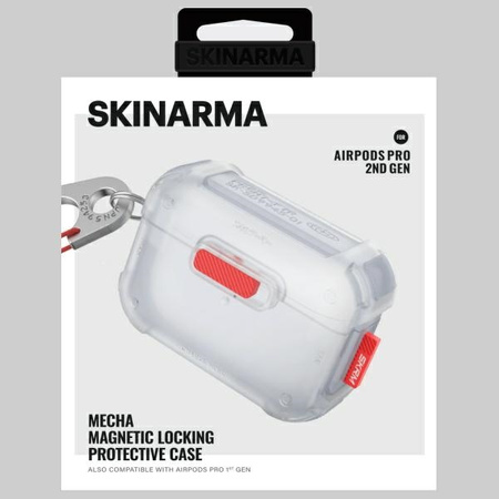 Skinarma etui Mecha AirPods Pro 2 frost