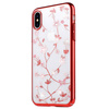 Etui IPHONE 11 PRO MAX SULADA Multiflower czerwone