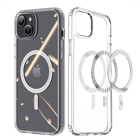 iPhone 15 case with MagSafe Dux Ducis Clin - transparent