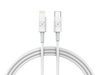 ŁAD. SAM. MX KAPPA 18W PD+QC, USB-A+C + KABEL C/LIGHTNING 20W PD, WHITE/BIAŁY