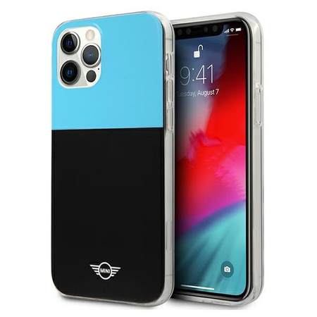 Mini MIHCP12LPCUCBLB iPhone 12 Pro Max 6,7" niebieski/blue hard case Color Block