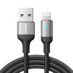 Joyroom cable USB - Lightning 2.4A A10 Series 1.2 m black (S-UL012A10)