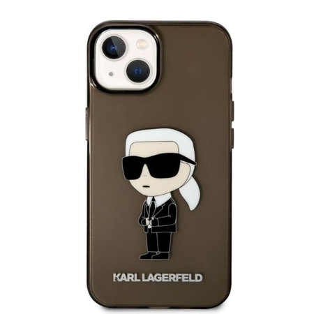 Karl Lagerfeld IML NFT Ikonik - Etui iPhone 14 Plus (czarny)