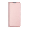 Case XIAOMI REDMI 10 / REDMI NOTE 11 4G with a flip Dux Ducis Skin Leather light pink