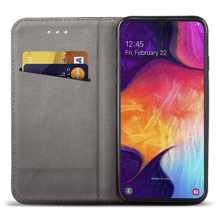 Etui MOTOROLA MOTO E6S portfel z klapką Flip Magnet czarne