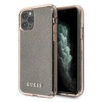 Guess GUHCN65PCGLPI iPhone 11 Pro Max różowy/pink hard case Glitter