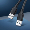 Ugreen kabel przewód USB 3.0 (męski) - USB 3.0 (męski) 2m szary (10371)