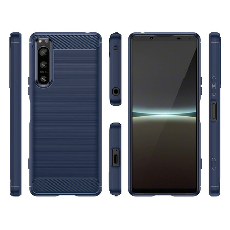 Thunder Case für Xiaomi Poco F4 5G Silikonhülle blau