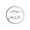 Dudao przewód kabel USB / Lightning 2.1A 1m biały (L4L 1m white)