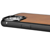 iCarer Leather Oil Wax case with genuine leather cover for iPhone 14 (MagSafe compatible) brown (WMI14220717-TN)