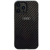 Audi Carbon Fiber iPhone 14 Pro 6,1&quot; schwarz/schwarz Hardcase AU-TPUPCIP14P-R8/D2-BK