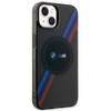 Case BMW BMHMP14SHDTK iPhone 14 6.1&quot; grey/grey Tricolor Stripes MagSafe