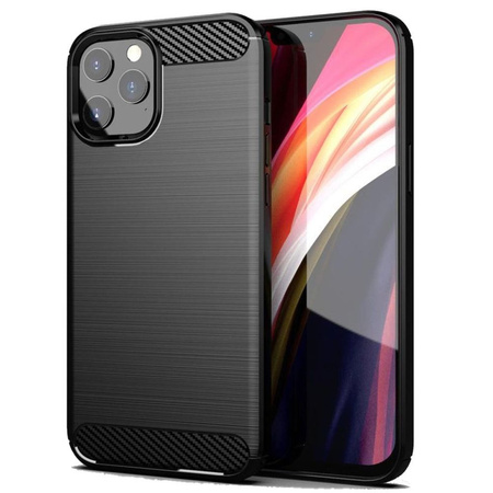 Etui Pancerne Carbon iPhone 11 PRO MAX czarne