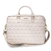 Guess Torba GUCB15QLPK 15" różowa/pink Quilted