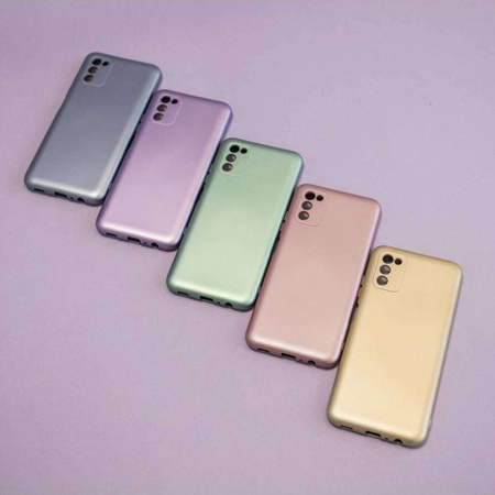 Schutzhülle SAMSUNG GALAXY A14 4G / 5G Metallic Case violett