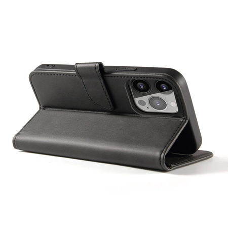 Magnet Case with flap and wallet for Samsung S23 FE - black