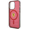 Ferrari FEHMP14LUKR iPhone 14 Pro 6.1" rot/rot Hardcase Translucent Magsafe