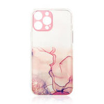 Marble Case für Xiaomi Redmi Note 11 Gel Cover Marble Pink