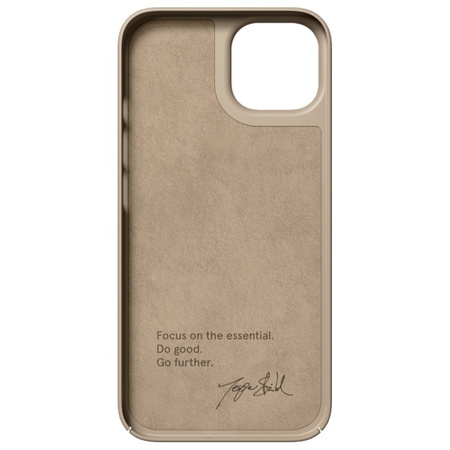 Etui Nudient Thin do iPhone 14 Pro Max    beżowy/beige