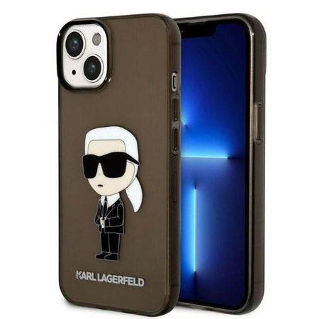 Karl Lagerfeld IML NFT Ikonik - Etui iPhone 14 Plus (czarny)