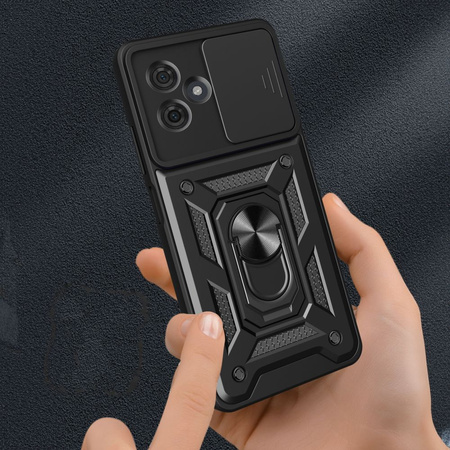 Schutzhülle MOTOROLA MOTO G54 5G Tech-Protect Camshield Pro schwarz