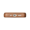 iCarer CE Premium Leather Folio Case iPhone 14 magnetic flip case MagSafe brown (WMI14220713-BN)