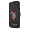 US Polo USFLBKP12MPUGFLBK iPhone 12/12 Pro 6,1" czarny/black book Polo Embroidery Collection